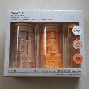 Naturewell exfoliating sugar cubes